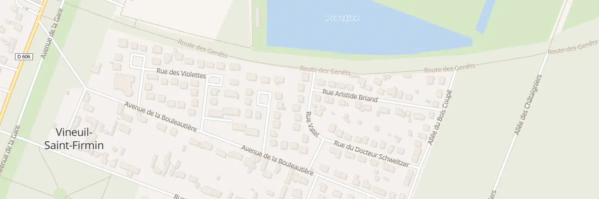 Plan du 11 Rue Vatel à Vineuil-Saint-Firmin