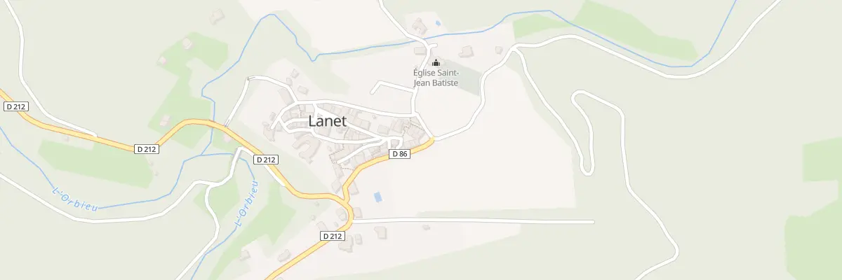 Plan du 10 Av de la Condamine à Lanet
