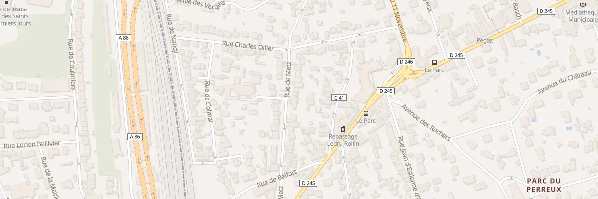 Plan du 36 Rue de Metz au Perreux-sur-Marne