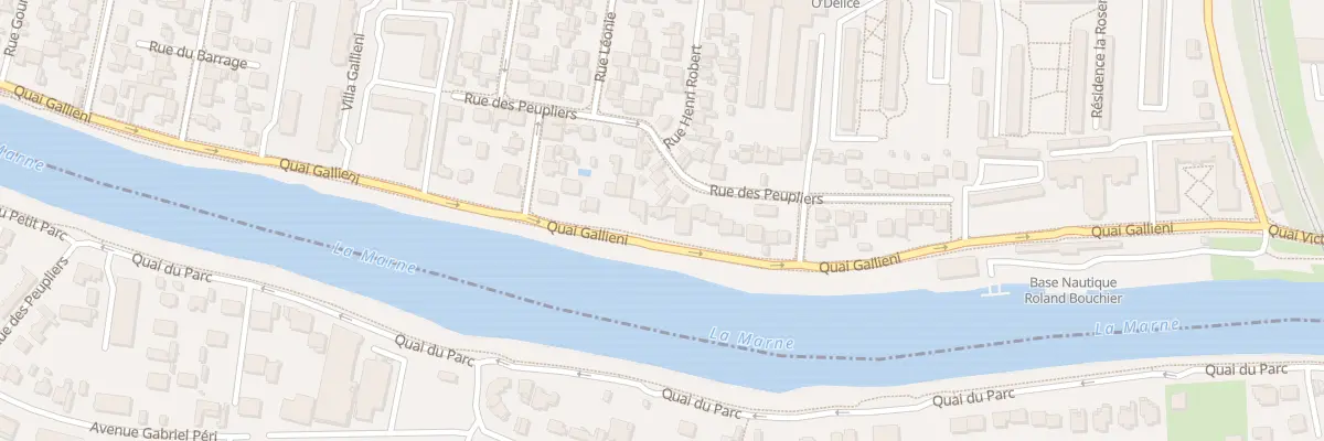 Plan du 173 Quai Galliéni à Champigny-sur-Marne