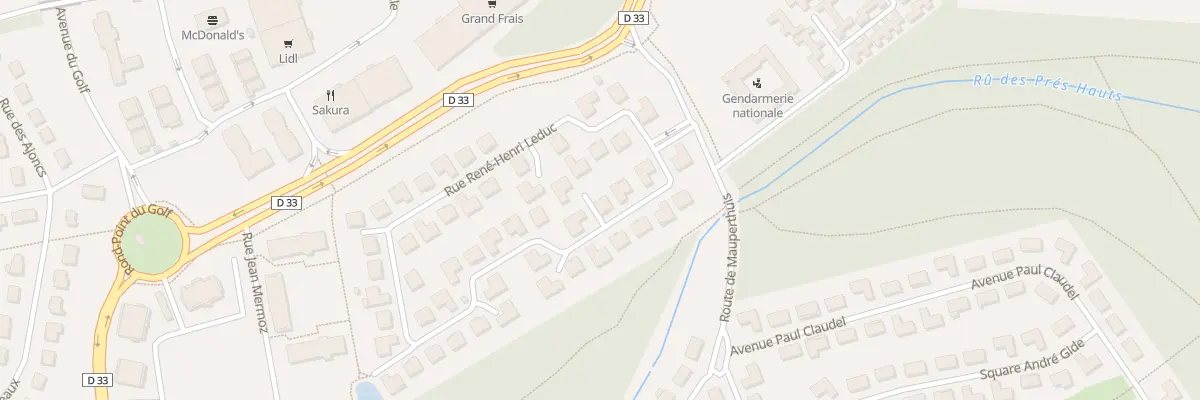 Plan du 43 Rue René Henri Leduc à Saint-Germain-lès-Corbeil