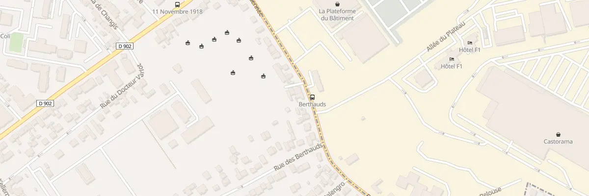 Plan du 2 Sen du Haut Changis à Rosny-sous-Bois