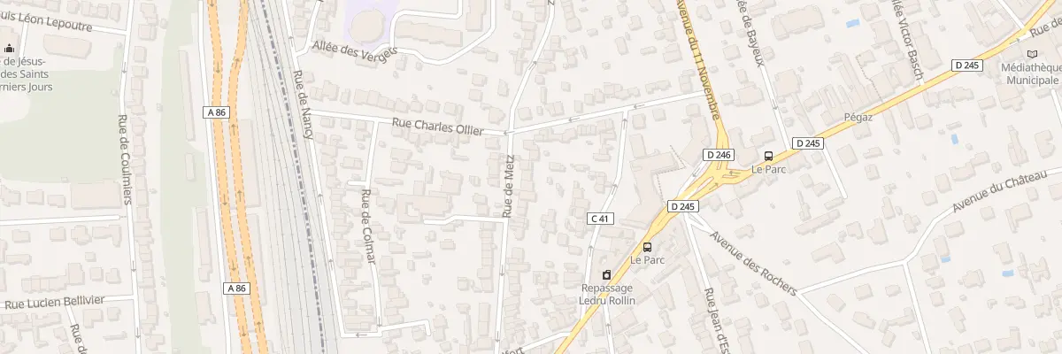Plan du 48 Rue de Metz au Perreux-sur-Marne
