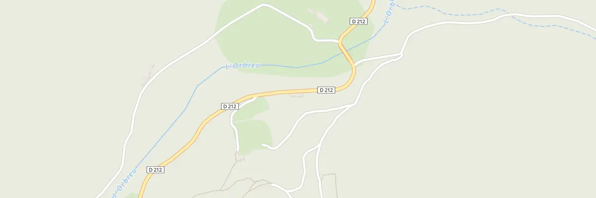 Plan du 12 Las Carbounieros à Auriac