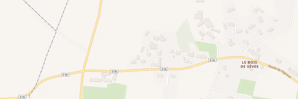 Plan du 5 Imp de la Servoiserie à Soulangis