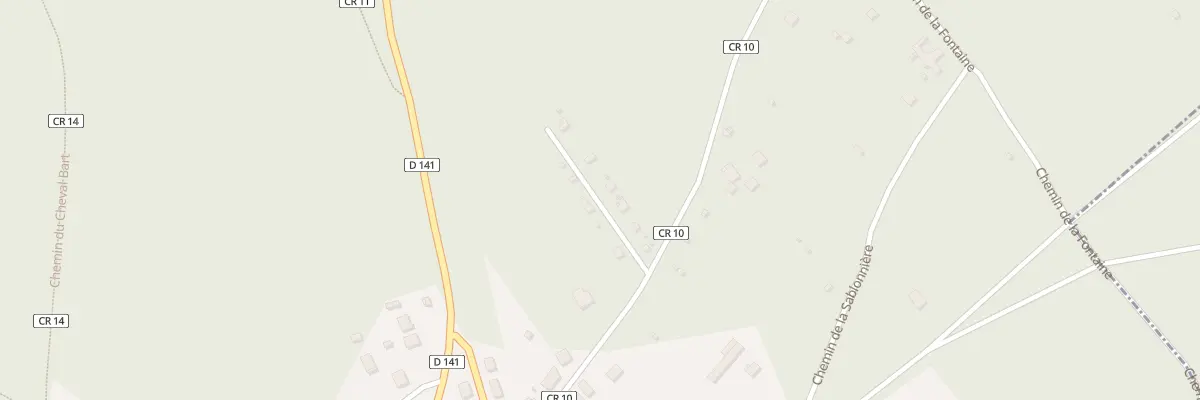 Plan du 5002 Che de la Genievre à Soisy-sur-École