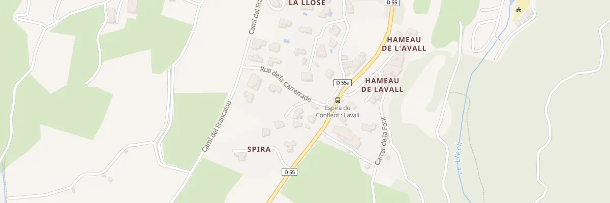 Plan du 5001 Cami du Francalou à Espira-de-Conflent