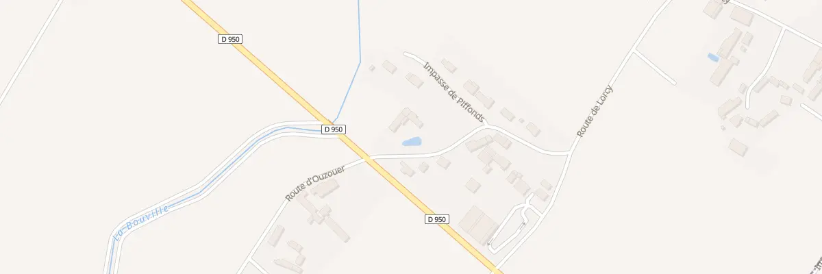 Plan du 1 Rue de Petit Piffonds à Mézières-en-Gâtinais