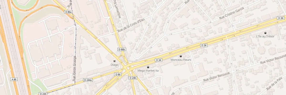 Plan du 8 Av Lamartine au Perreux-sur-Marne