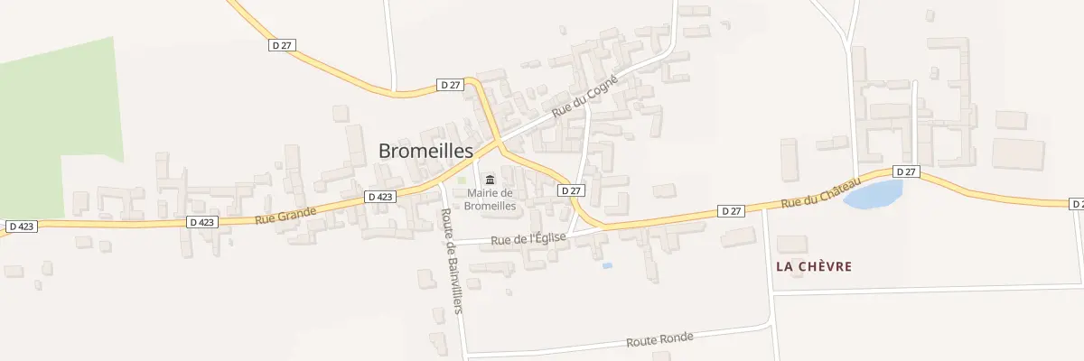 Plan du 5080 Le Village à Bromeilles