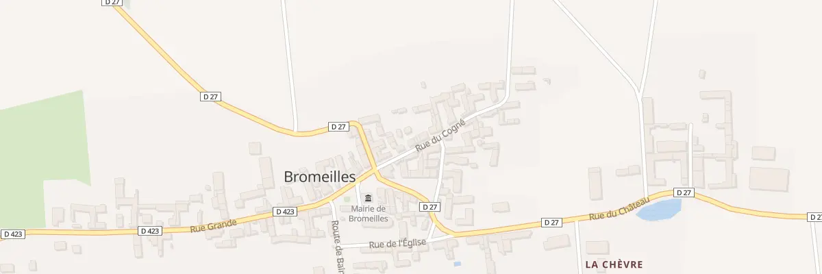 Plan du 5071 Le Village à Bromeilles