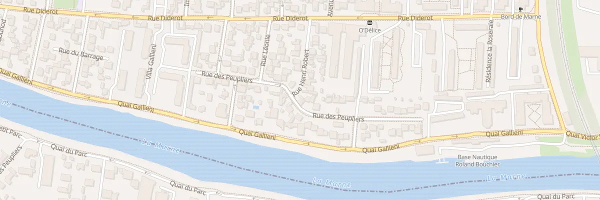 Plan du 19B Rue des Peupliers à Champigny-sur-Marne