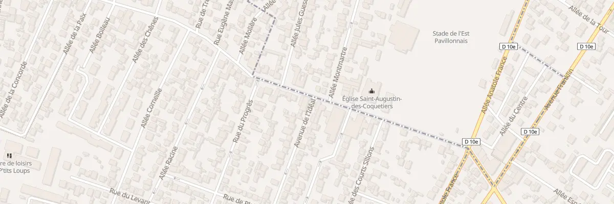 Plan du 214 Rue Louis Auguste Blanqui à Bondy