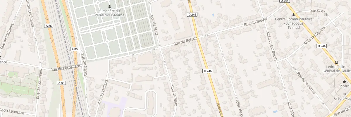Plan du 122 Rue de Metz au Perreux-sur-Marne