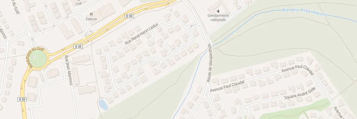 Plan du 54 Rue René Henri Leduc à Saint-Germain-lès-Corbeil