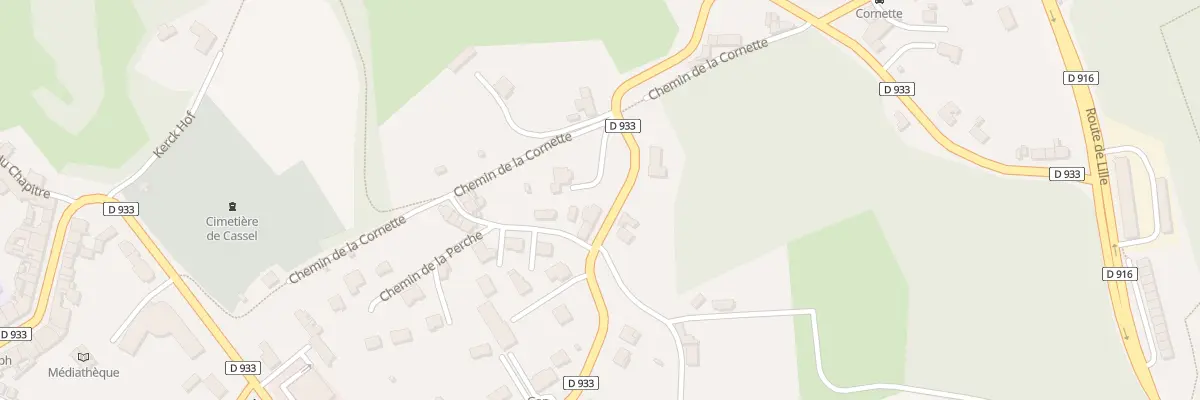 Plan du 1149 Av Albert Mahieu à Cassel