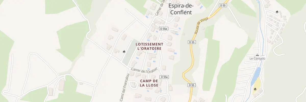 Plan du 9998 Lot l’Oratoire I à Espira-de-Conflent