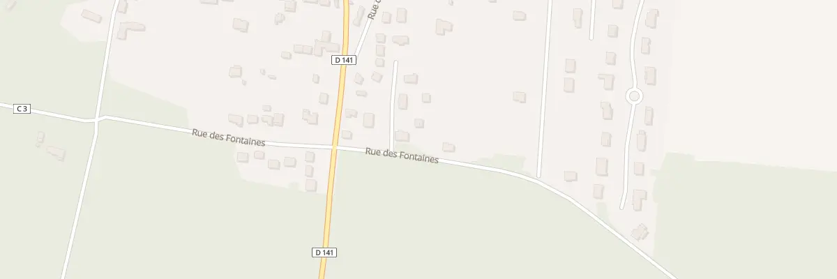 Plan du 29 Rue des Fontaines à Nainville-les-Roches
