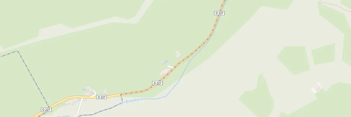 Plan du 5247 Le Cruou Bas à Salles-la-Source