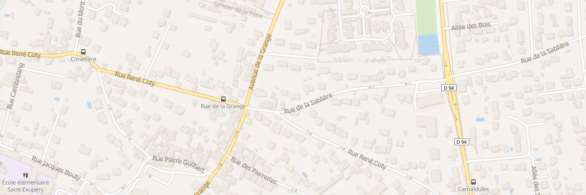 Plan du 3 Rue de la Sablière à Yerres