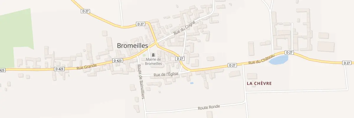 Plan du 5082 Le Village à Bromeilles