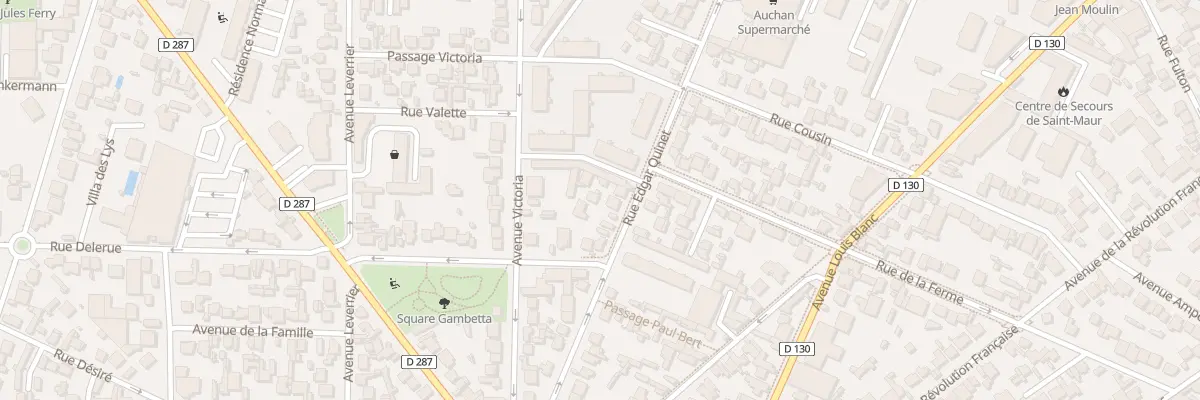 Plan du 42 Rue Edgar Quinet à Saint-Maur-des-Fossés