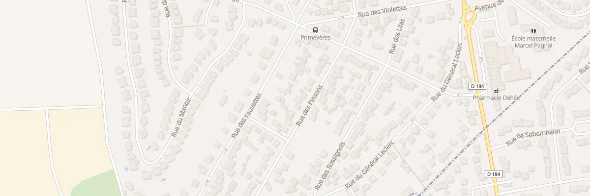 Plan du 14 Rue des Pinsons à Puiseux-en-France