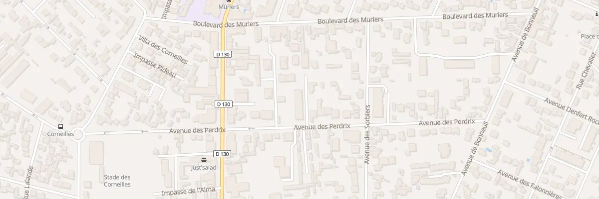 Plan du 43 Av des Perdrix à Saint-Maur-des-Fossés