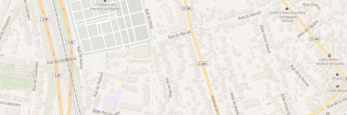 Plan du 118 Rue de Metz au Perreux-sur-Marne