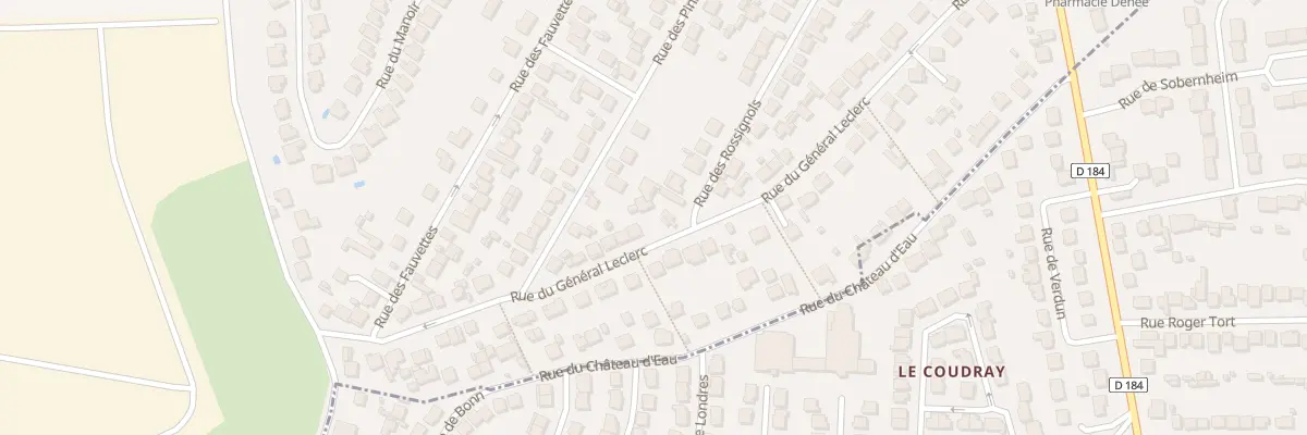 Plan du 52 Rue du Général Leclerc à Puiseux-en-France