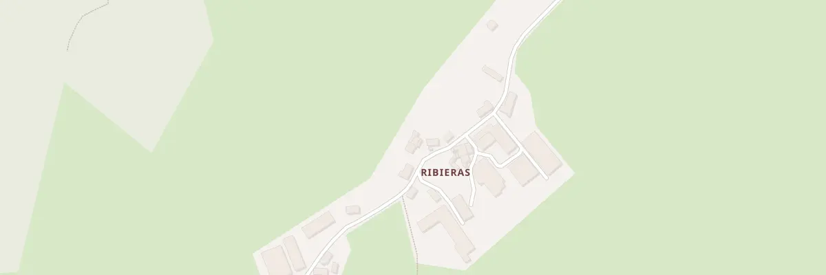 Plan du 5001 Ribieras à Verneugheol