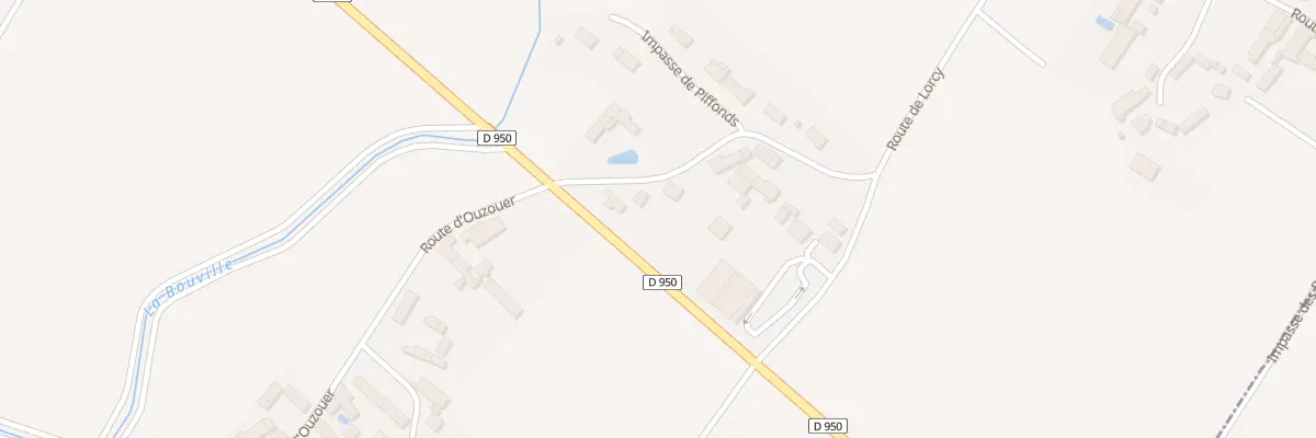Plan du 6 Rue de Petit Piffonds à Mézières-en-Gâtinais