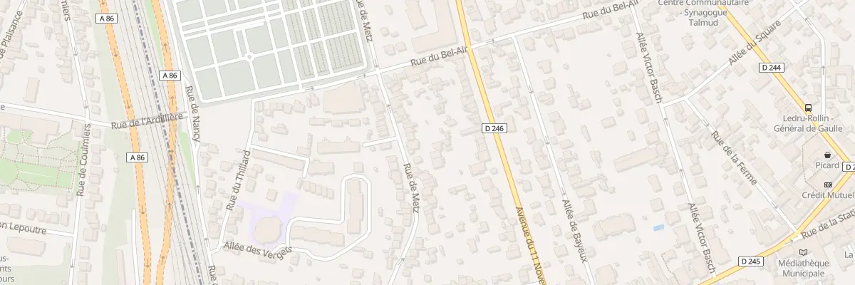 Plan du 106 Rue de Metz au Perreux-sur-Marne