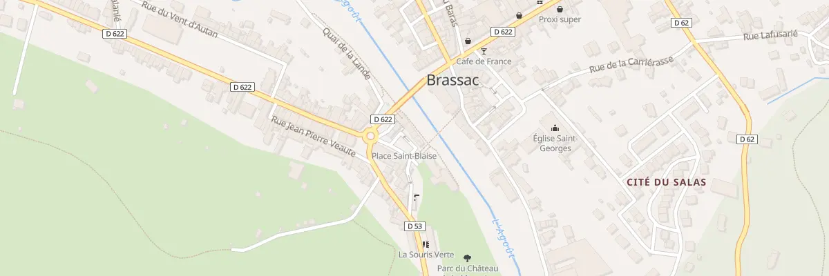 Plan du 4 Pl Saint Blaise à Brassac