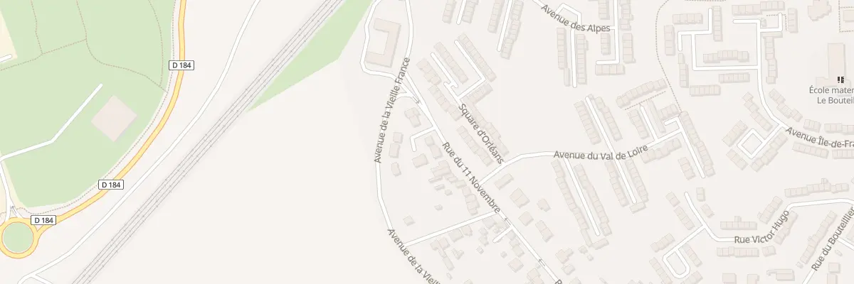 Plan du 79 Rue du Onze Novembre à Louvres