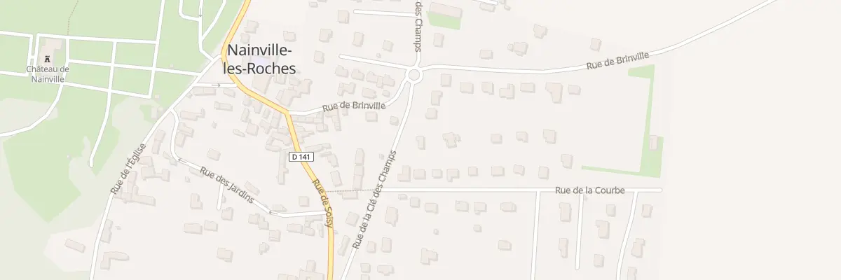 Plan du 6 Rue de la Clé des Champs à Nainville-les-Roches