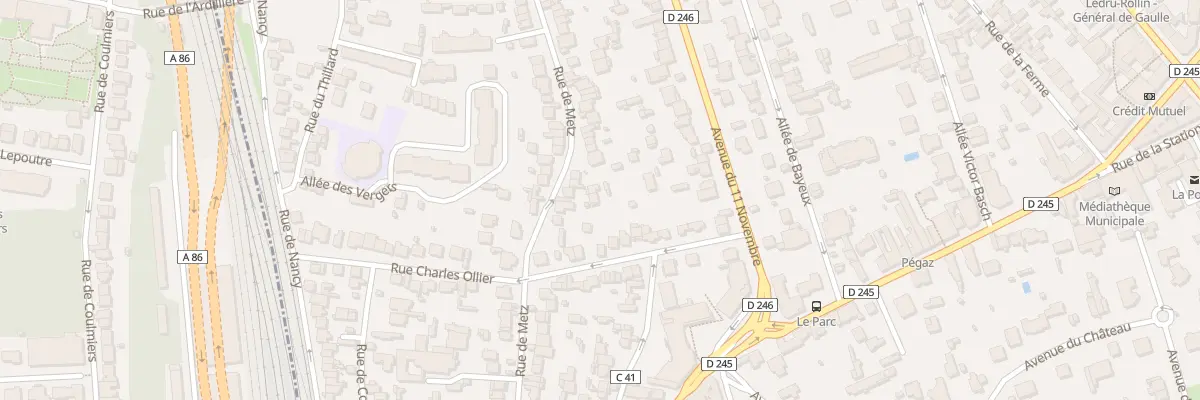 Plan du 70 Rue de Metz au Perreux-sur-Marne
