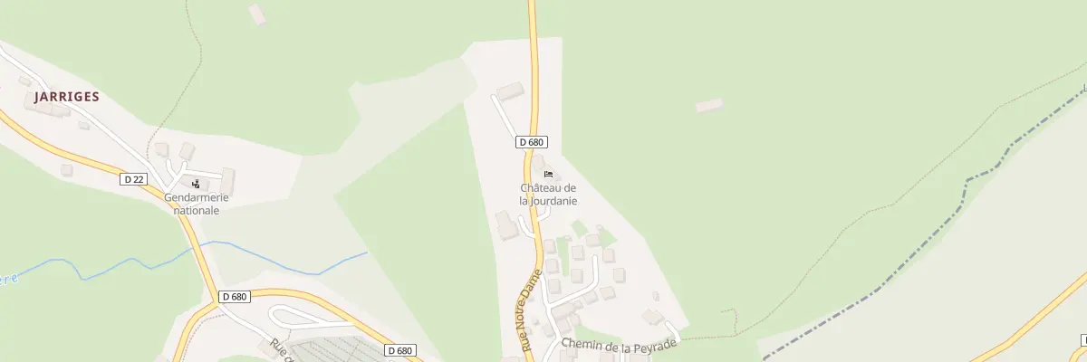 Plan du 5103 La Jourdanie à Salers