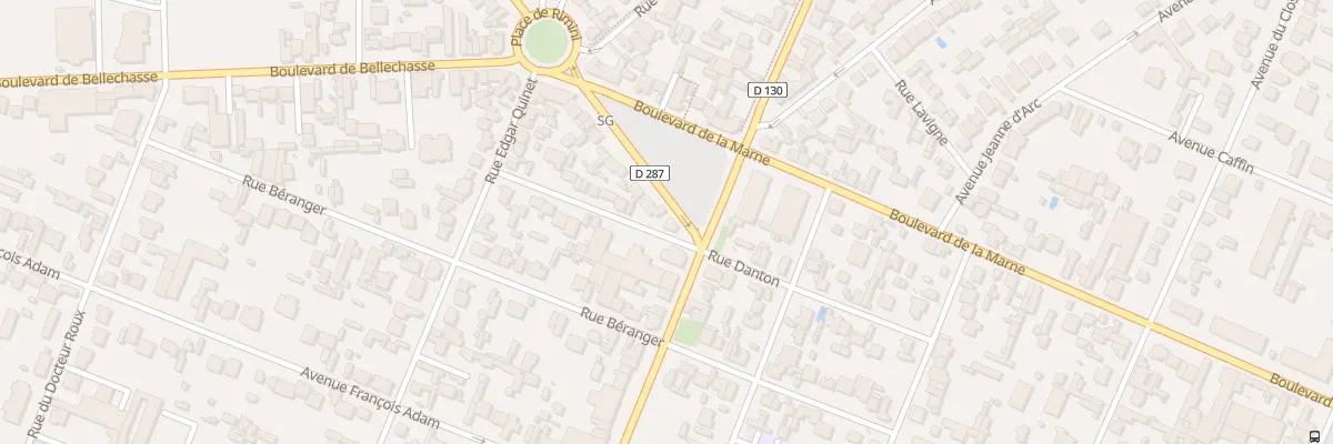 Plan du 122 Av Gambetta à Saint-Maur-des-Fossés