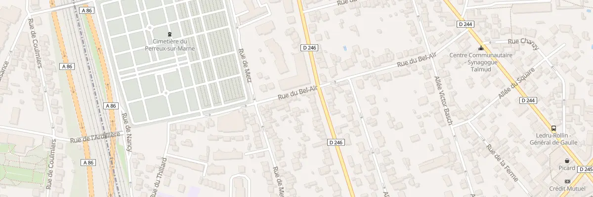 Plan du 15B Rue du Bel-Air au Perreux-sur-Marne