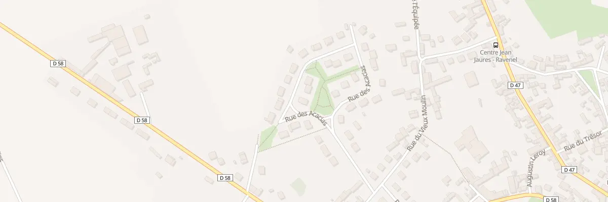 Plan du 18 Rue des Acacias à Ravenel