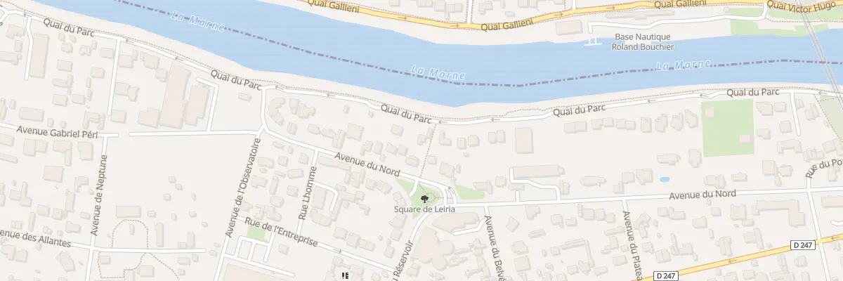 Plan du 38 Quai du Parc à Saint-Maur-des-Fossés