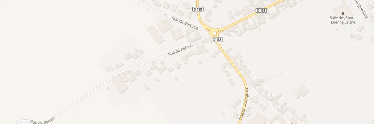 Plan du 9 Rue de Pernes à Allouagne