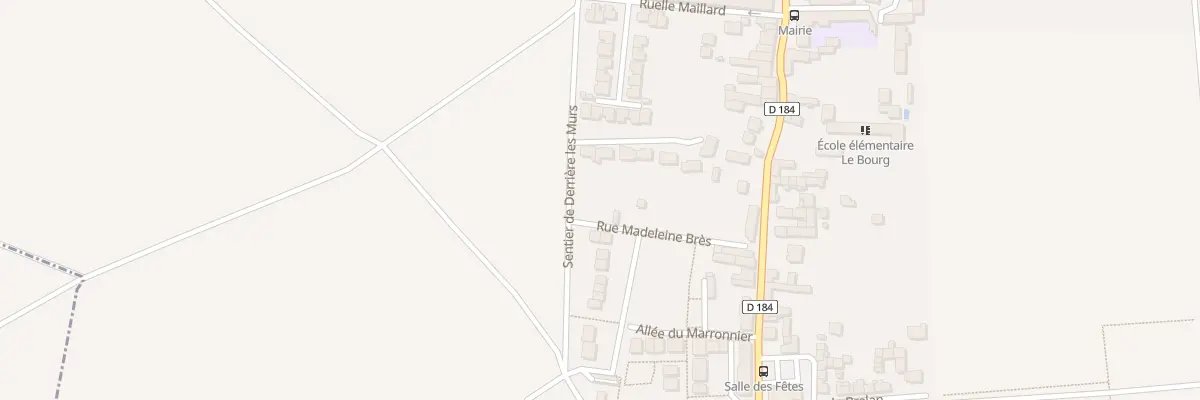 Plan du 4 Rue Madeleine Brès à Marly-la-Ville