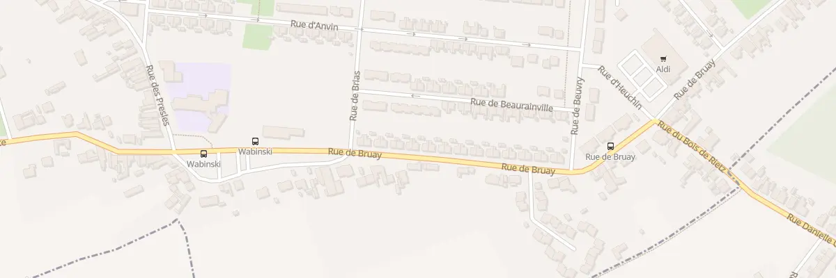 Plan du 87 Rue de Bruay à Calonne-Ricouart