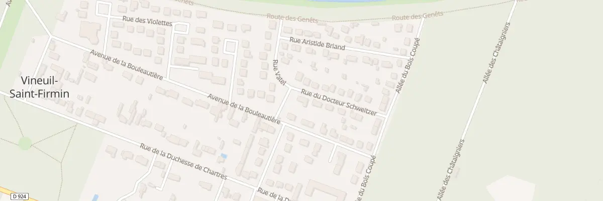 Plan du 2 Rue du Dr Schweitzer à Vineuil-Saint-Firmin