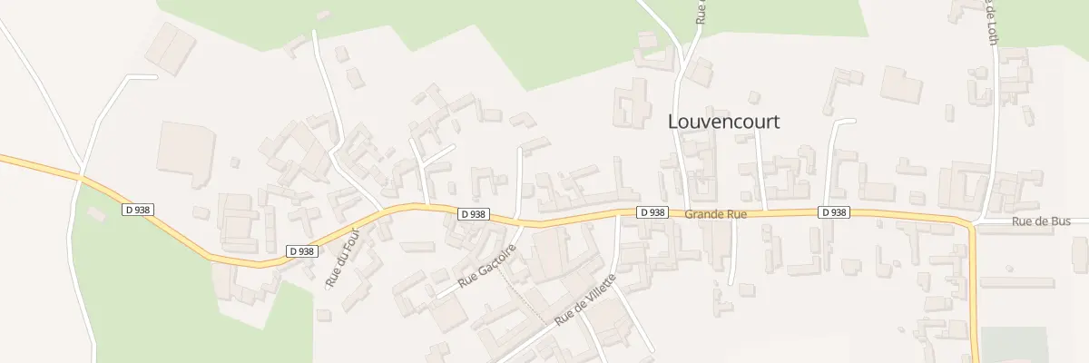 Plan du 32 Gr Grande Rue à Louvencourt