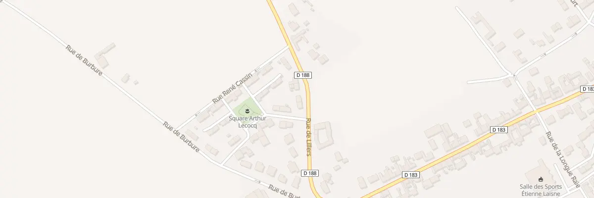 Plan du 57 Rue de Lillers à Allouagne