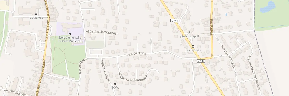 Plan du 55 Rue de l’Enfer à Saintry-sur-Seine