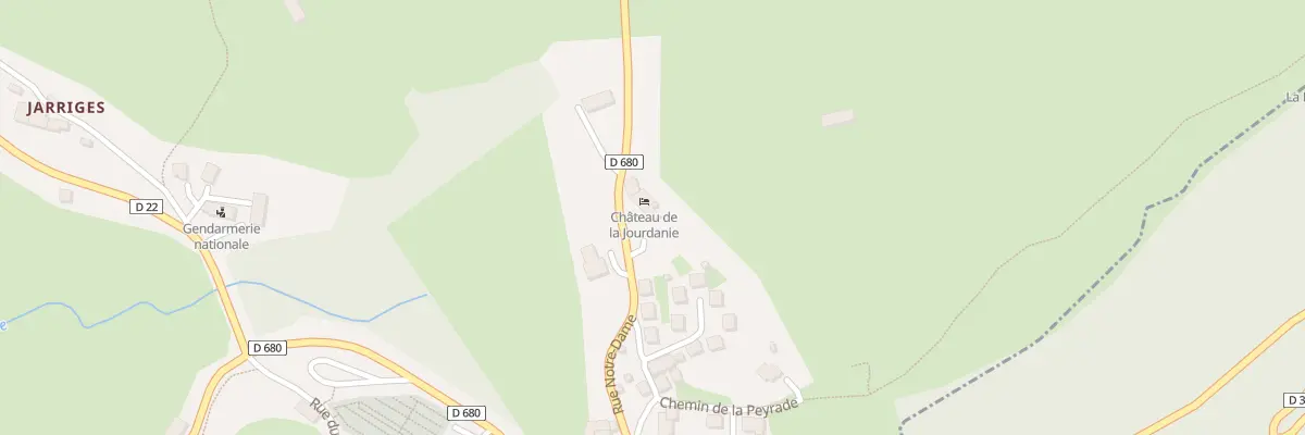 Plan du 6043 La Jourdanie à Salers